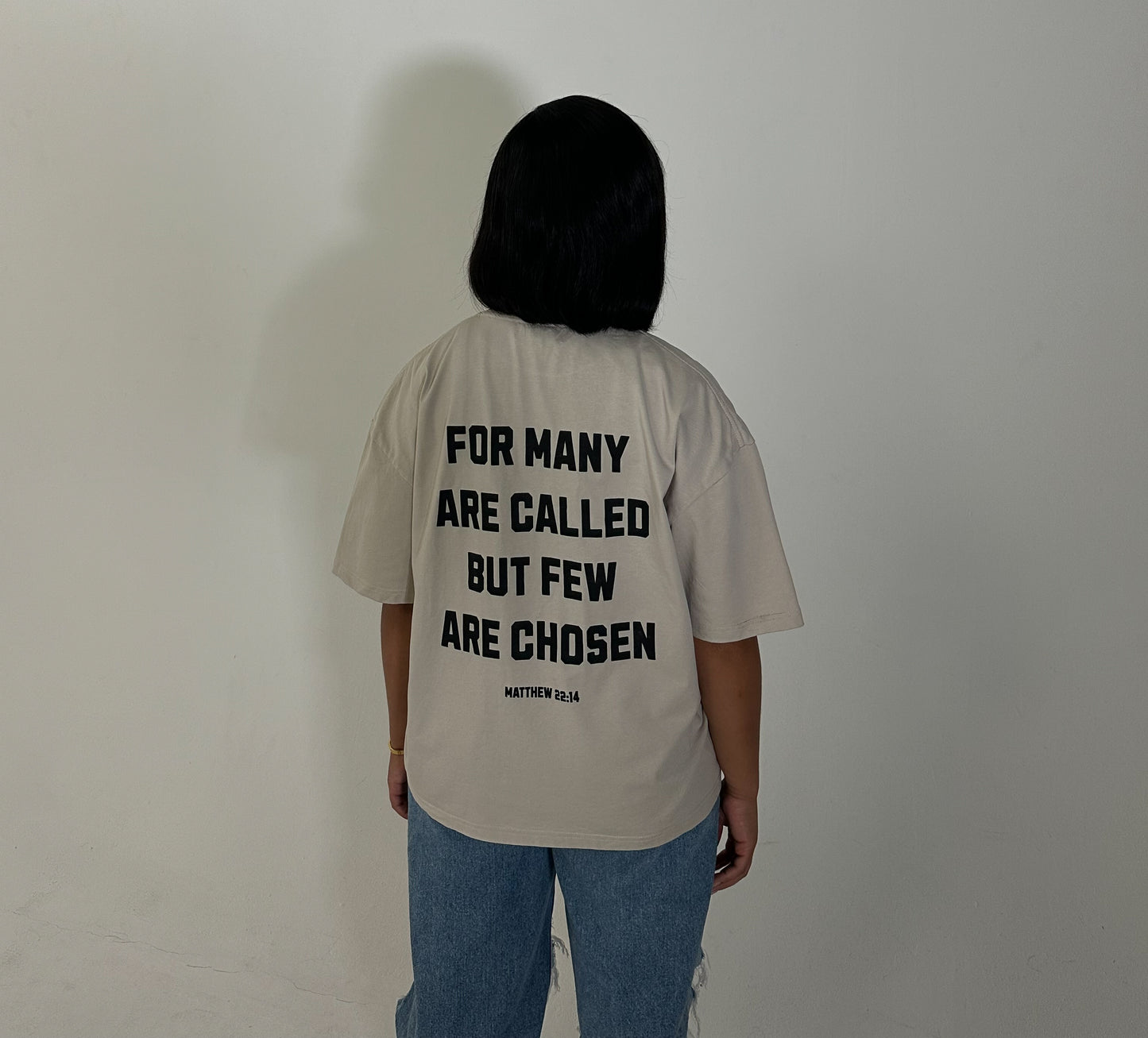 CHOSEN TEE - BEIGE