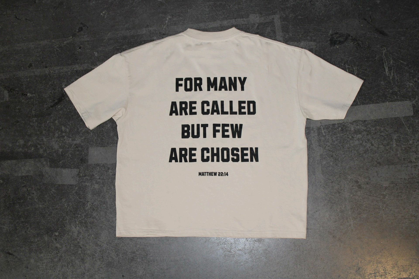 CHOSEN TEE - BEIGE